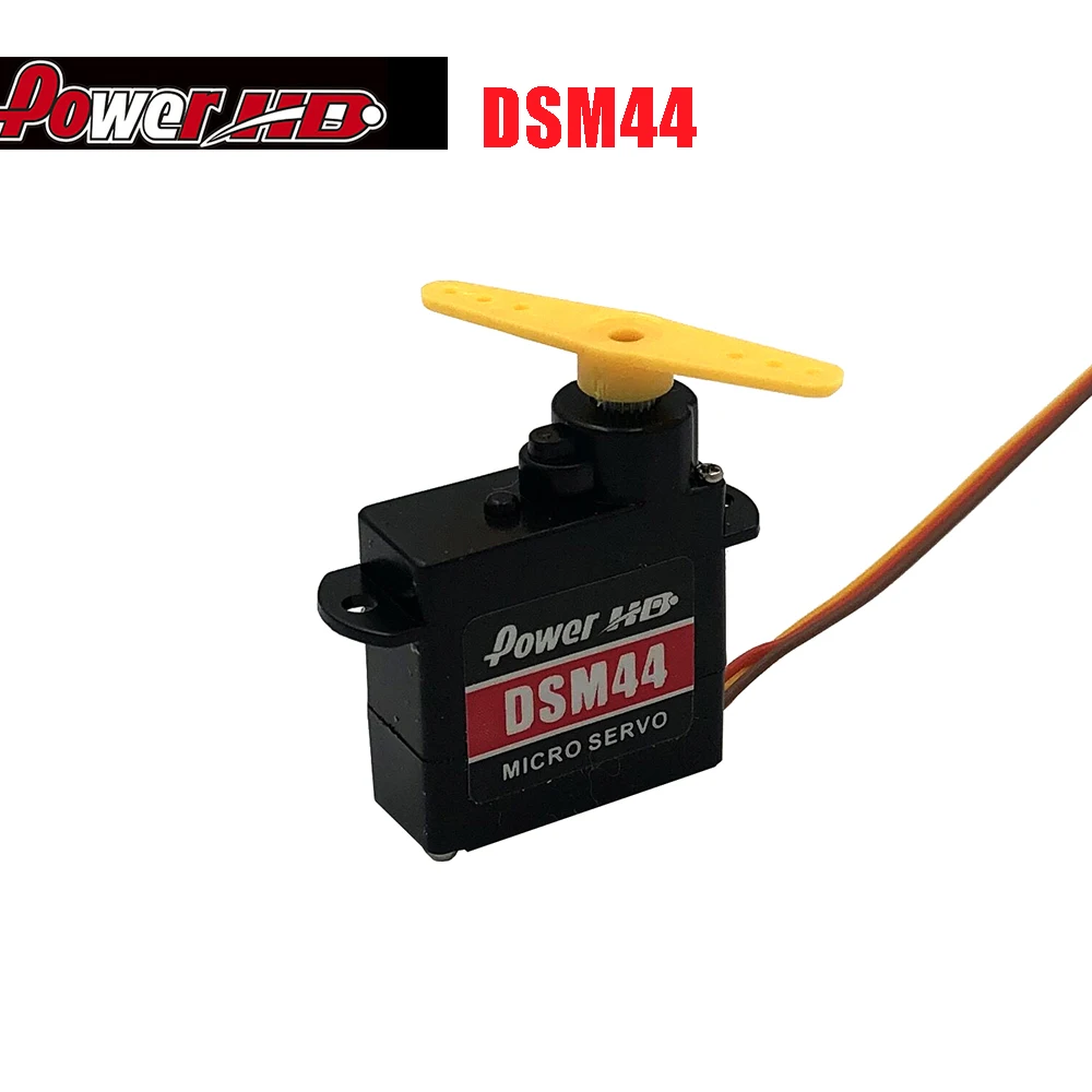 

Цифровой микросервопривод Power HD DSM44, 4,4G, 1,6 кг/5,8g, 20T с металлическими шестернями, для самолетов F3P/ EPP/ KT