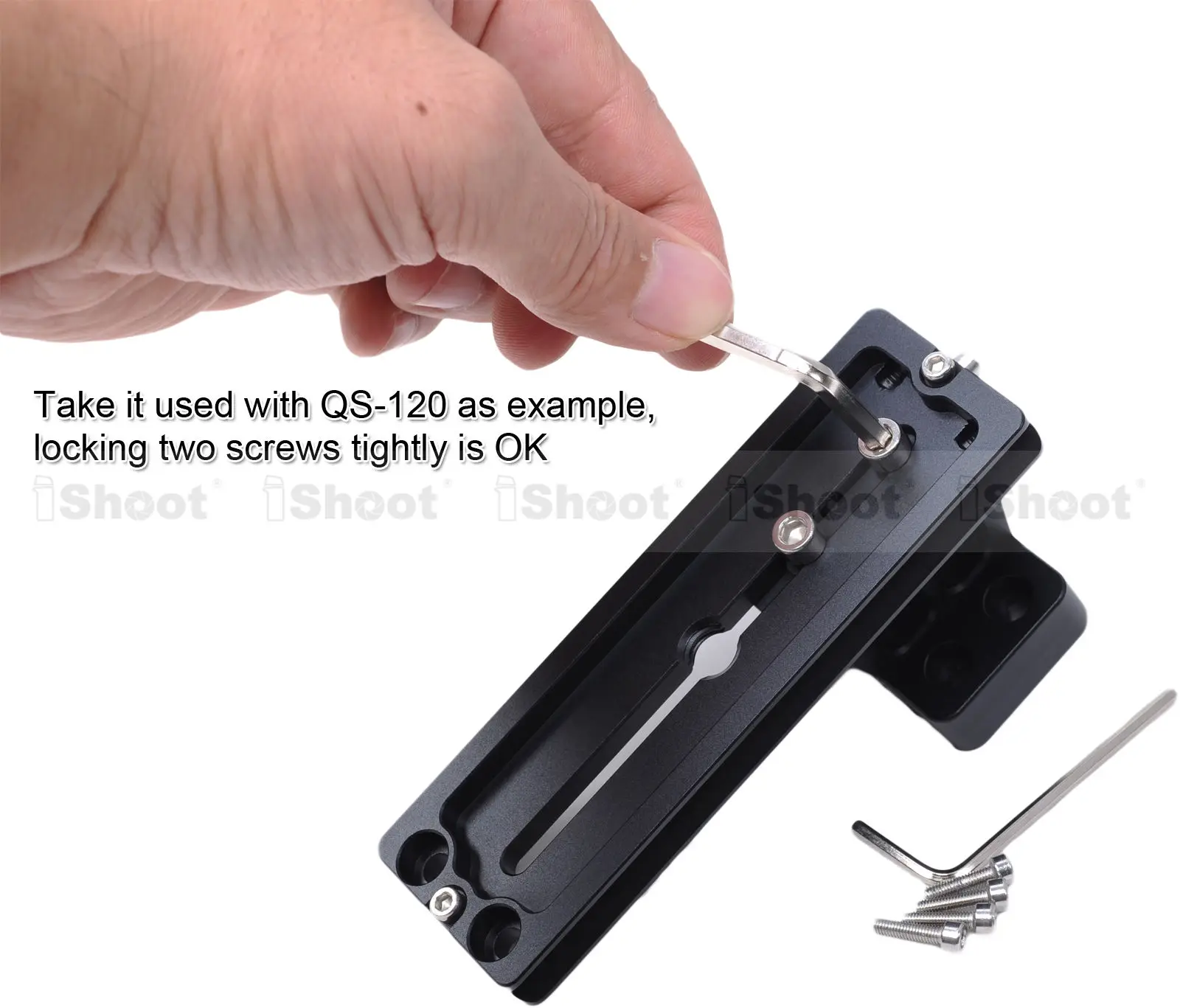 IShoot-Base de soporte de anillo para lente de cámara, placa de liberación rápida para Canon EF 300/2, 8, 400/2, 8, 600/4, 800/5,