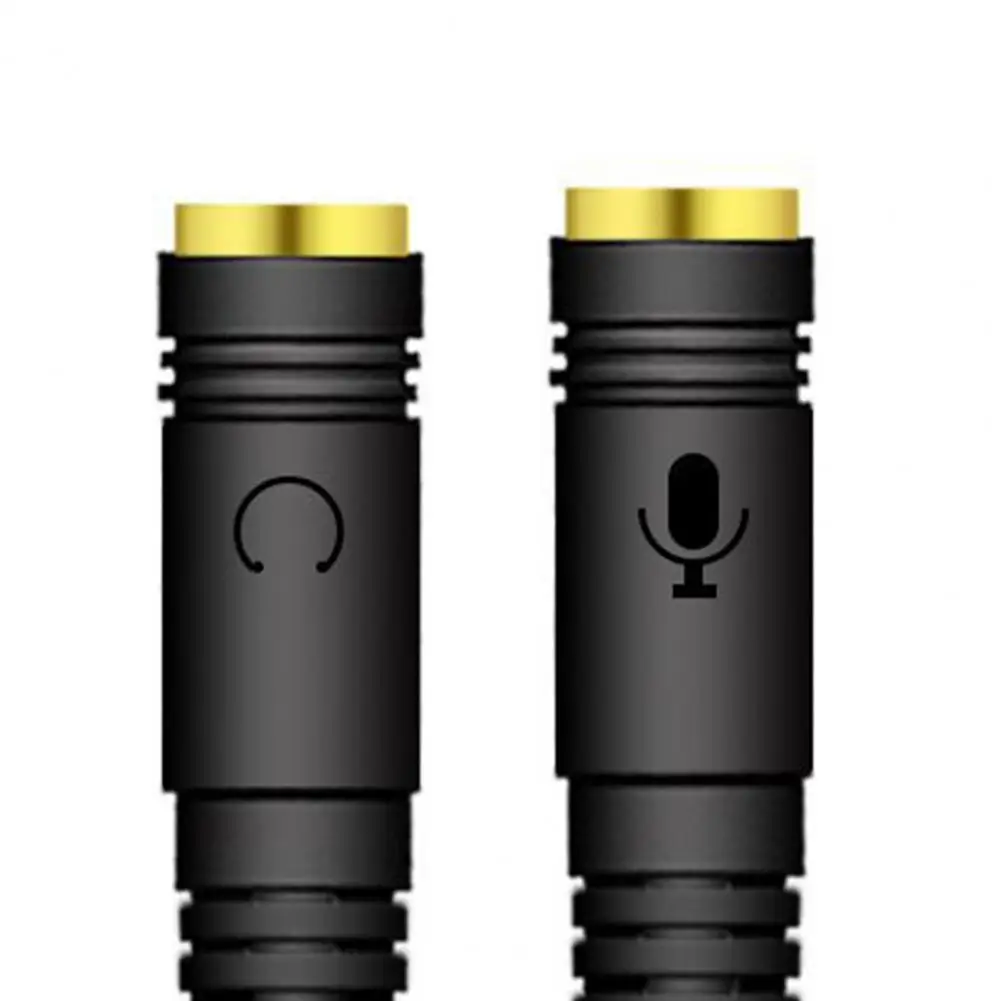 Bluelans Kabel Adaptor 2-In-1 High Fidelity 3.5Mm Earphone AUX Splitter Converter untuk Ponsel