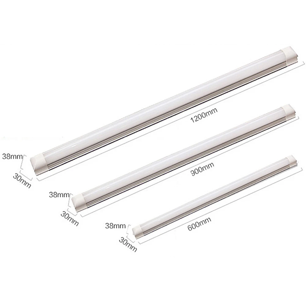 Imagem -04 - Engenharia Industrial Lâmpada Led Tubo de Luz Bar t8 Tubo de Luz Aplicação de Fábrica 2ft 4ft 120cm 90cm 9w 14w 18w 12v 24v 36v 60v 10 Peças