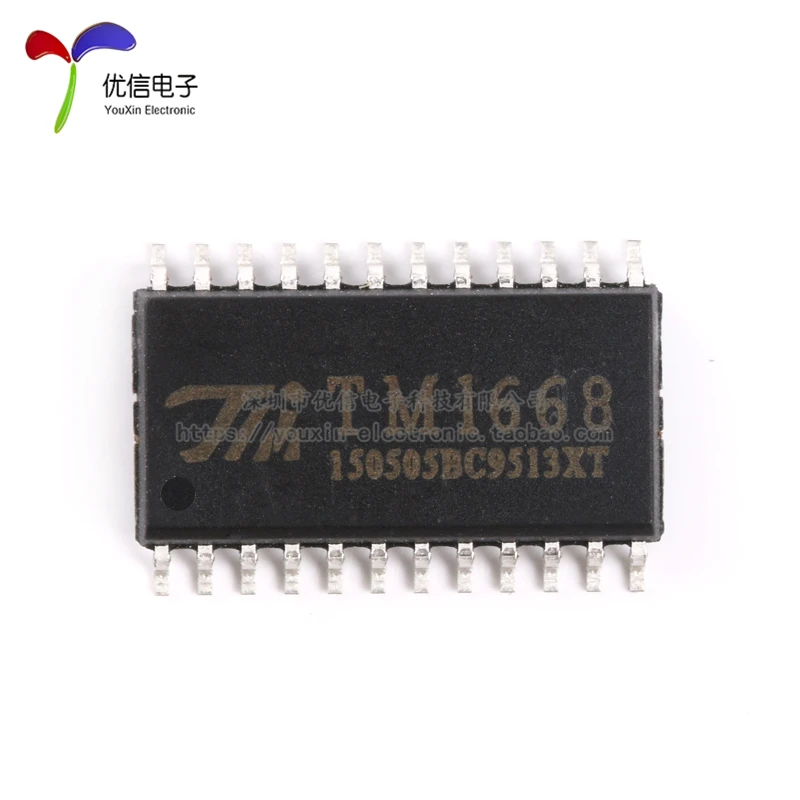 10piece TM1668 genuine original light emitting diode display dedicated drive control circuit SOP-24