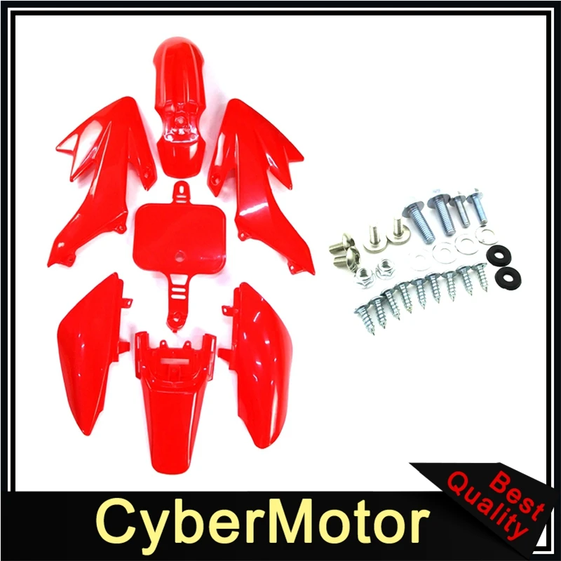 Plastic Fairing Fender Body Kits Screws For Honda XR50 CRF50 Dirt Bike Chinese 50cc 70cc 90cc 110cc 125cc 150cc 160cc SSR GPX