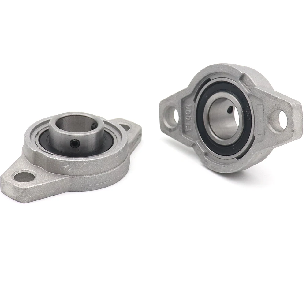 Pillow Block Bearing 8/10/12/15/17mm Bore Diameter Zinc Alloy   Flange  KFL Series High Quality  