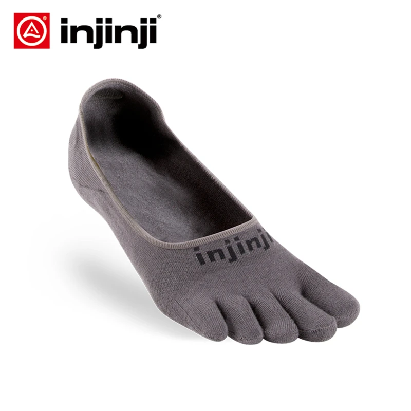 INJINJI Sport Lightweight Hidden sneakers Socks Thin Invisible Boat COOLMAX Non-slip Breathable Men Women Daily Casual Yoga