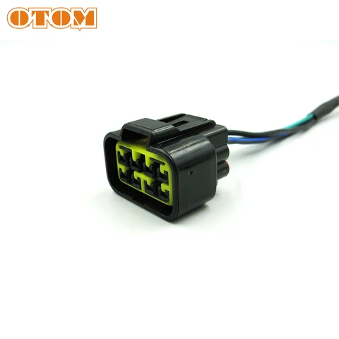 Разъем зажигания OTOM для мотоциклов, коннектор зажигания 8 контактов, водонепроницаемый, для ZONGSHEN NC250, NC450