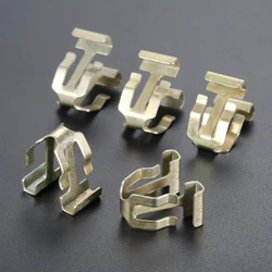 5 Pcs Car Clips for Peugeot 308/408/307/206/207 Citroen C2 C5 Triumph Center Console Instrument Panel CD DVD Metal Clasp Clip