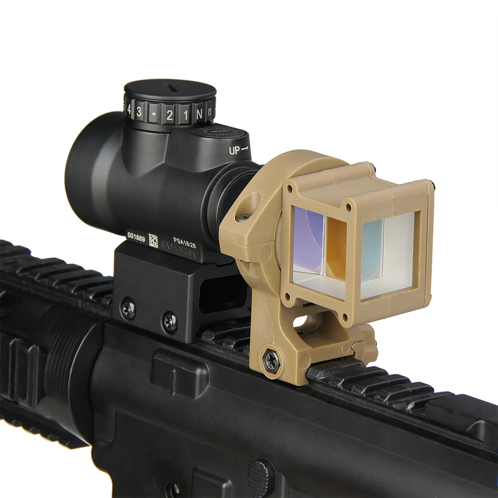 Tactical rifle scope Airsoft optics gun sight 1.5x-4x angle sight with standard picatinny mounts  GZ10164