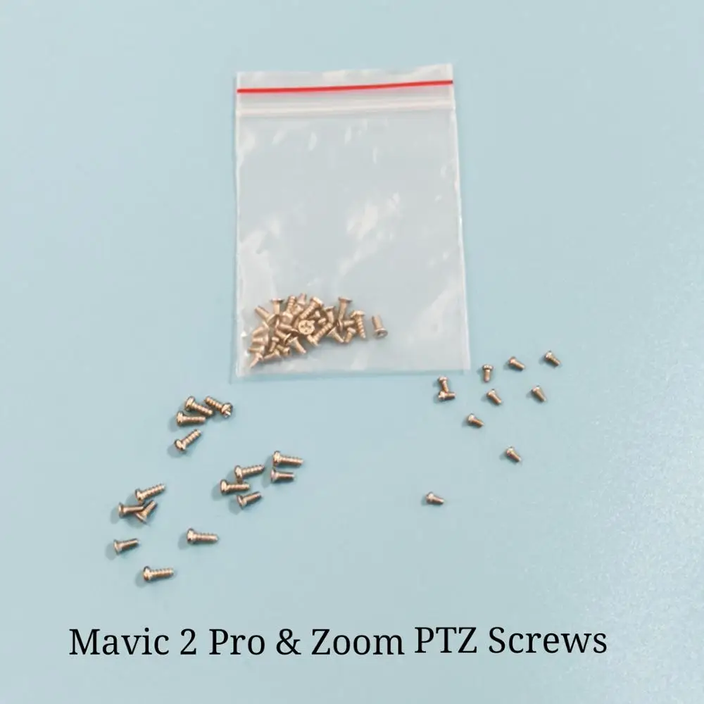 

Used PTZ Screws for DJI Mavic 2 Pro Zoom Drone Gimbal Camera Screws Repair Parts 1 bag / 22pcs