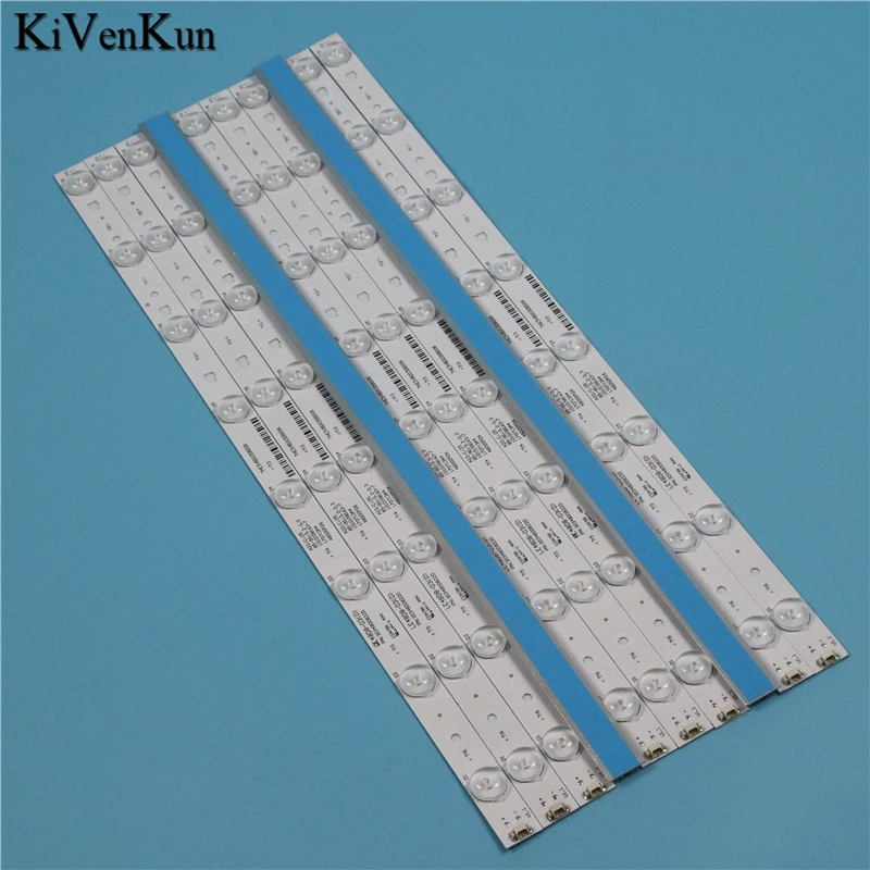 10PCS Brand New TV Lamps LED Backlight Strips For JVC LT-48C570 48