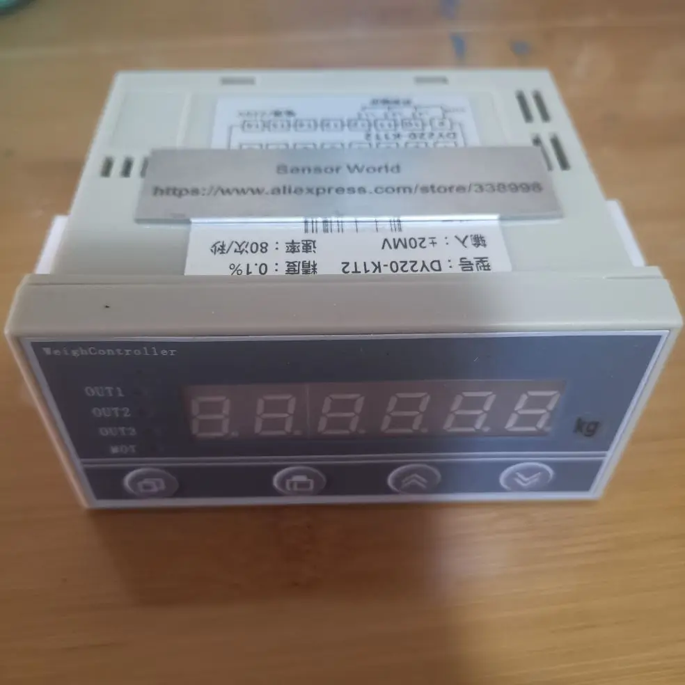 Weighing sensor pressure weighing display controller   quantitative packaging force value display instrument 4-20mA 0-5v/10V