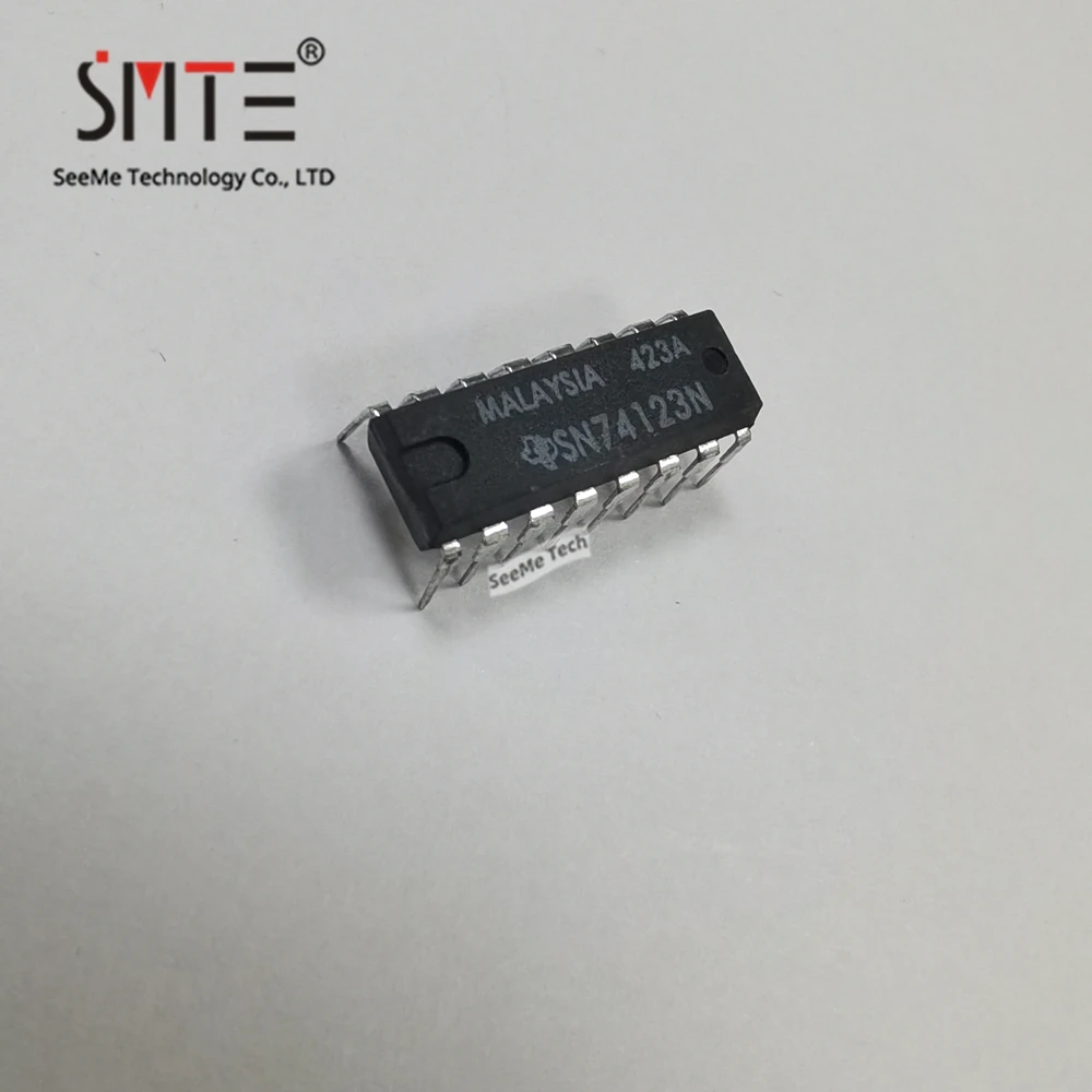 6pcs/lot SN74123N IC MULTIVIBRATOR 22NS 16DIP New and original