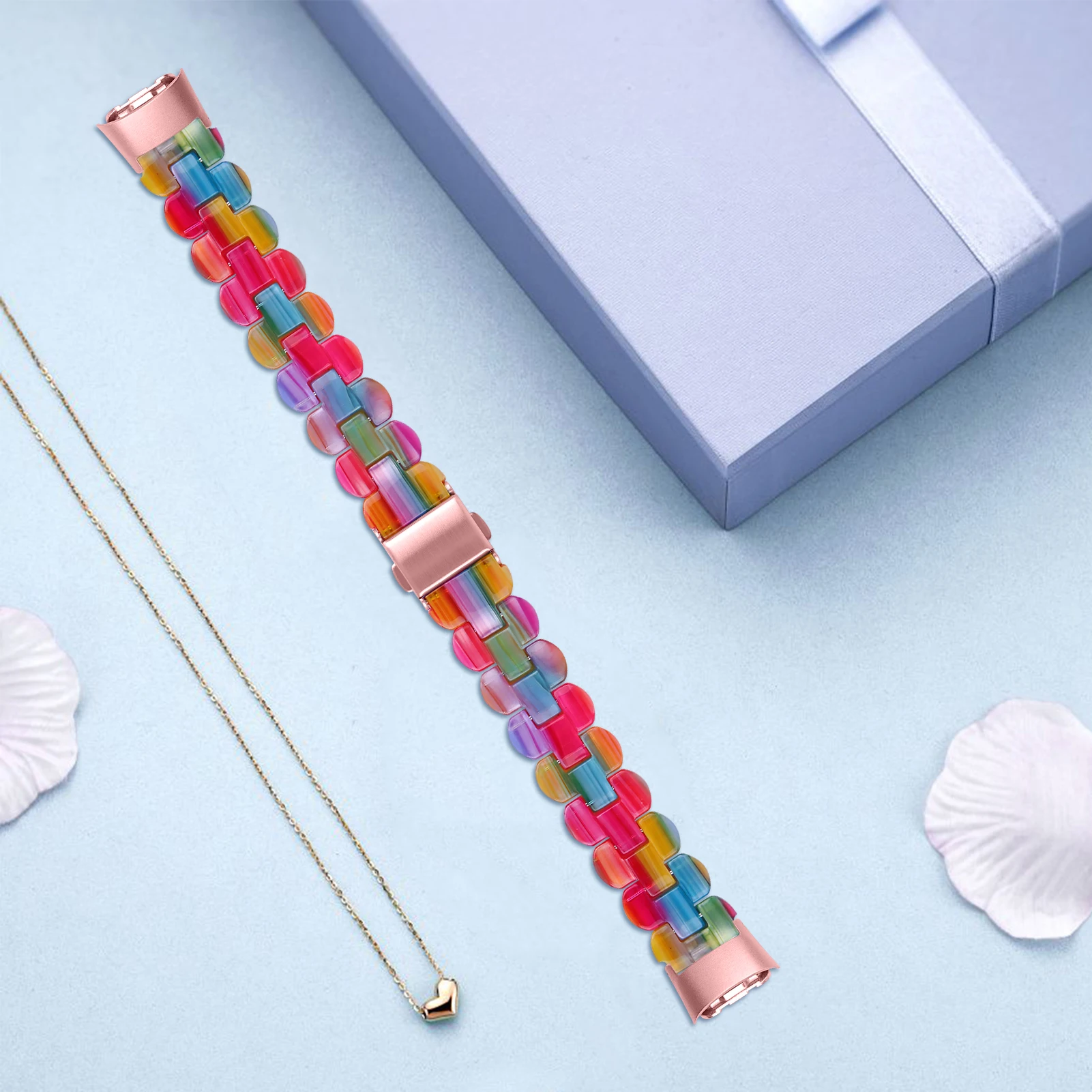 Resin band For Fitbit Luxe Strap Smart Bracelet band Replacement Women Men Watchband for fitbit luxe special edition accessories image 5