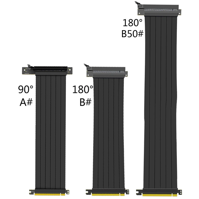 extensão para placa gráfica, velocidade, 5/10 pcie x16 riser, para gpu vertical