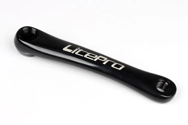 Litepro Faltrad Kurbel Ultra-licht Platz Kurbel 170MM CNC Aluminium Legierung BMX Fahrrad 130BCD Kettenblatt Teile Zubehör – Detail 10