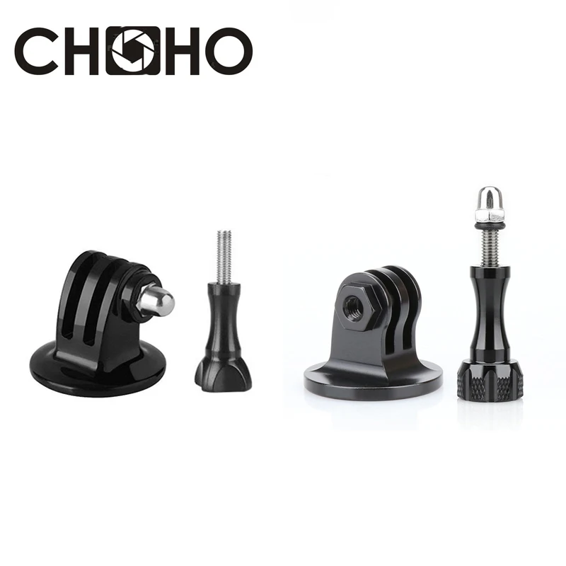 สําหรับ GoPro 13 12 อุปกรณ์เสริมอะแดปเตอร์แปลงอลูมิเนียม Monopod ขาตั้งกล้อง CNC สกรู Thumb สําหรับ Go Pro Hero DJI Action 4