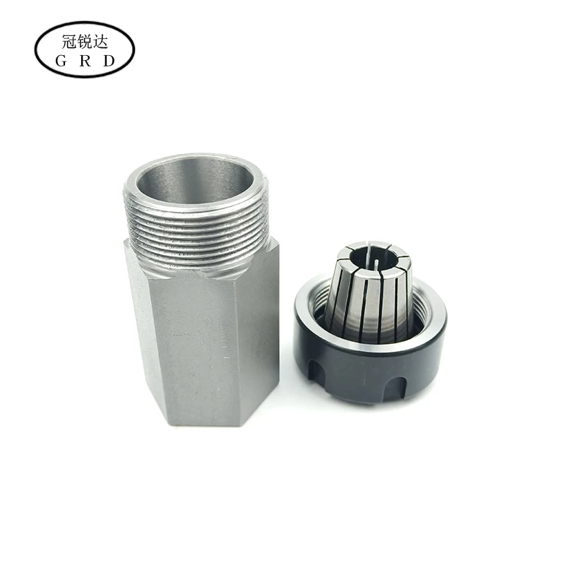 100% new Hard Steel Hex er25 er32 er40 Square Collet Chuck Holder Block CNC lathe tool holder for cnc lathe engraving machine