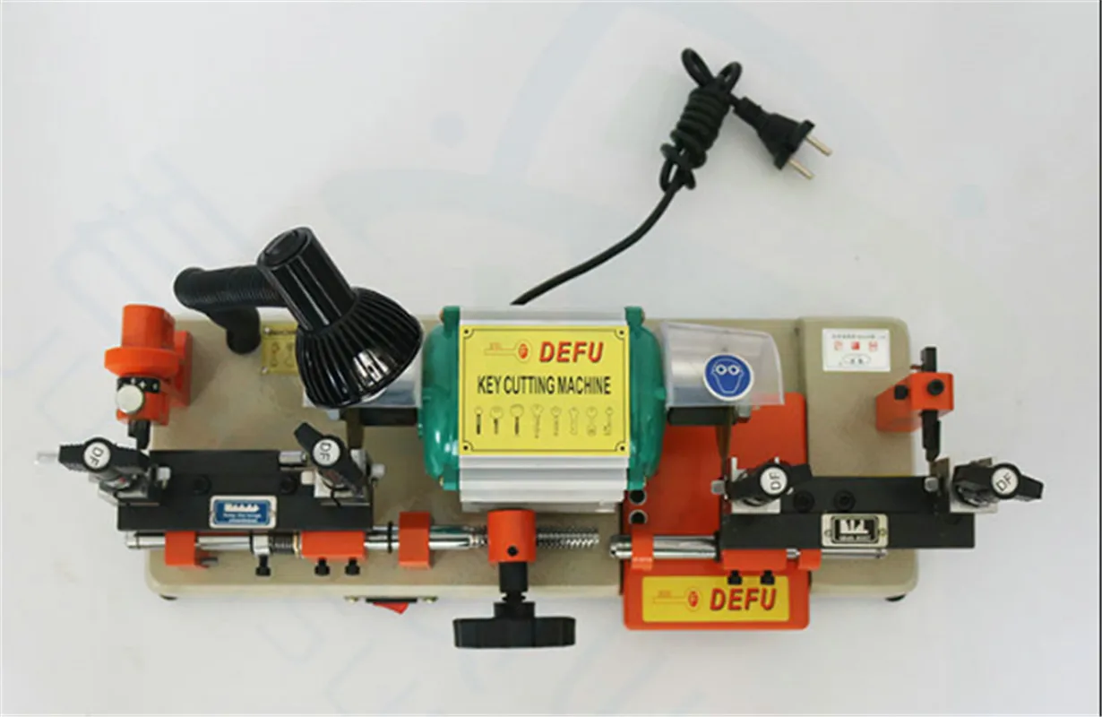 220V 120W Doppia testa Macchina di Taglio Chiave Per La Copia di Auto Serratura Della Porta Chiavi Duplicazione Copia Chiave Che Fa La Macchina attrezzi del fabbro