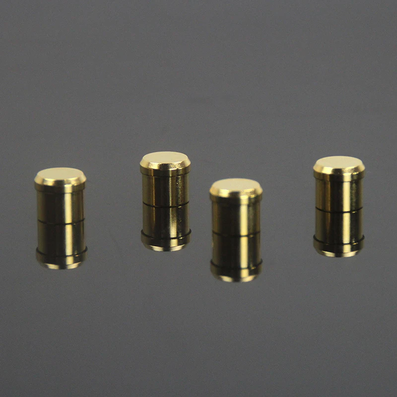 Conector de cortocircuito hifi chapado en oro, conector RCA, protector de toma de protección, 8-50 Uds.