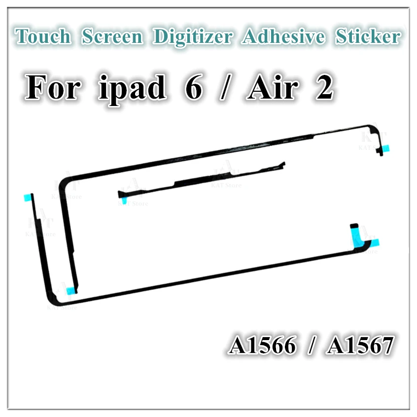 1Pcs OEM 3M Adhesive Middle Frame Touch Screen Digitizer Glue Sticker Tape For iPad Mini 3 4 Air 1 2 5 6 Th 2017 2018 9.7 Inch