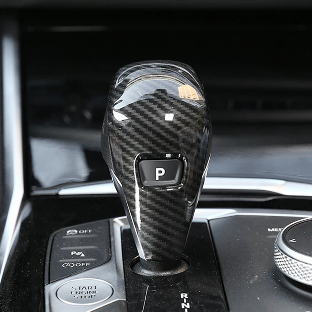 

Carbon Fiber Gear Shift Handle For BMW 3 Series G20 Shift Handle Head Trim Cover 330i M340i G29 Z4 2019 2020 2021 For Original