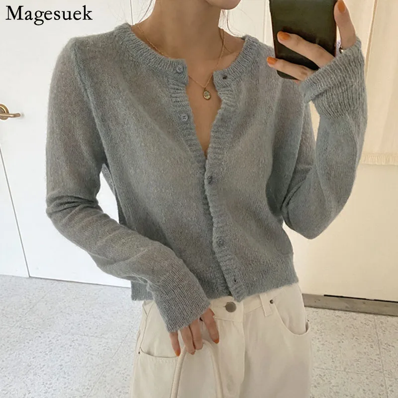 2021 frauen klimaanlage Shirt Pullover Dünne Mantel Herbst Gestrickte Pullover Mantel Neue Koreanische Strickjacke Sommer Sonnencreme Shirt 15732