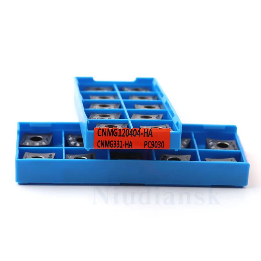 CNMG120404 HA PC9030 باستخدام الحاسب الآلي عالية الجودة أداة تحول خارجية CNMG120408 HA PC9030 أداة تحول شفرة الصلب