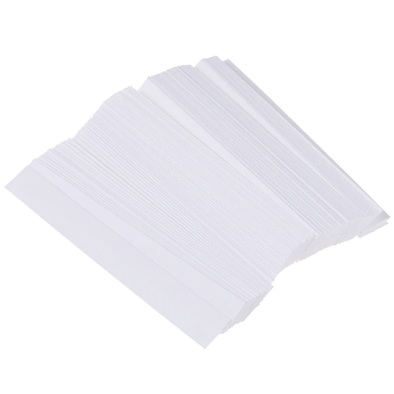 100 pçs/set nova faixa de testes aromaterapia perfume óleos essenciais teste tester papel tiras tamanho 130x15mm