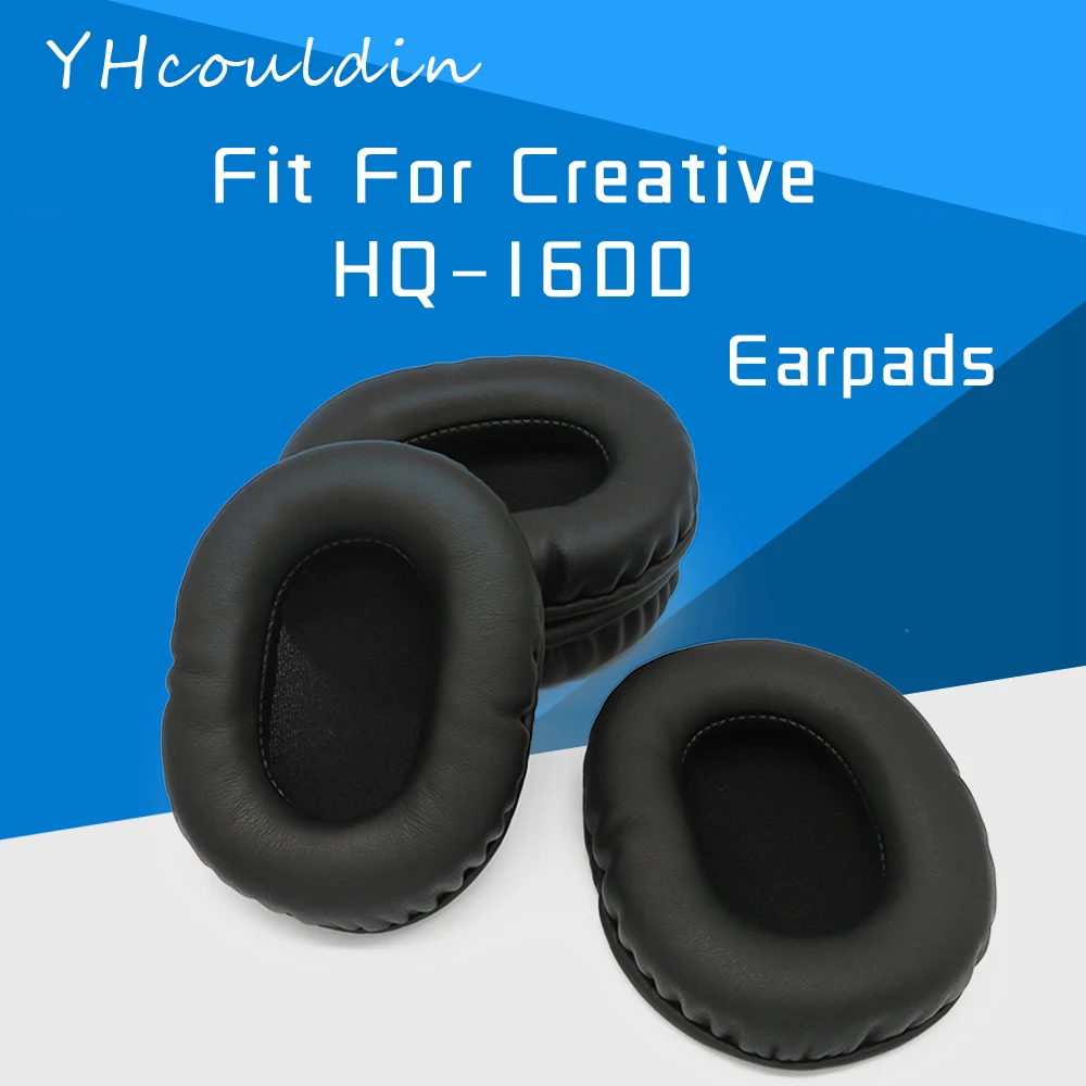 Earpads For Creative HQ1600 HQ-1600 Headphone Accessaries Replacement Ear Cushions Material