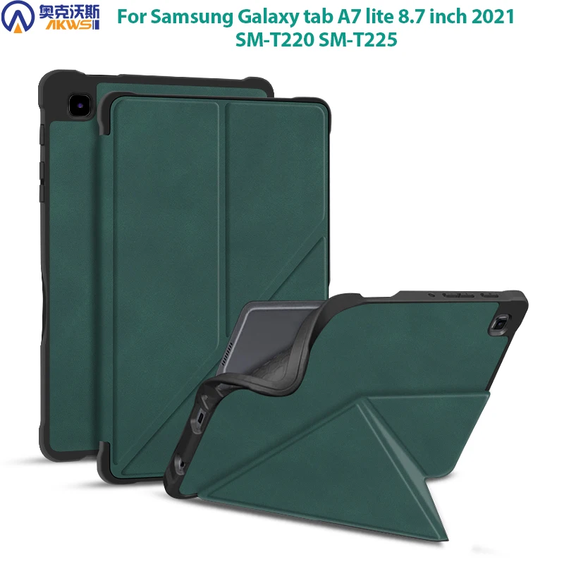 

Чехол премиум-класса для Samsung Galaxy tab A7 Lite 8,7, чехол для Samsung tab A7 Lite SM T220 T225, Многофункциональный складной чехол для планшета