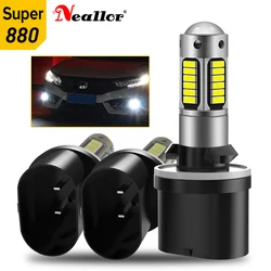 2pcs 1200Lm H27 880 Led 881 H27 H27/1 H27 led fog light Bulbs For Cars H27W/1 H27W1 Auto Fog Light LED Driving Running Light 12V