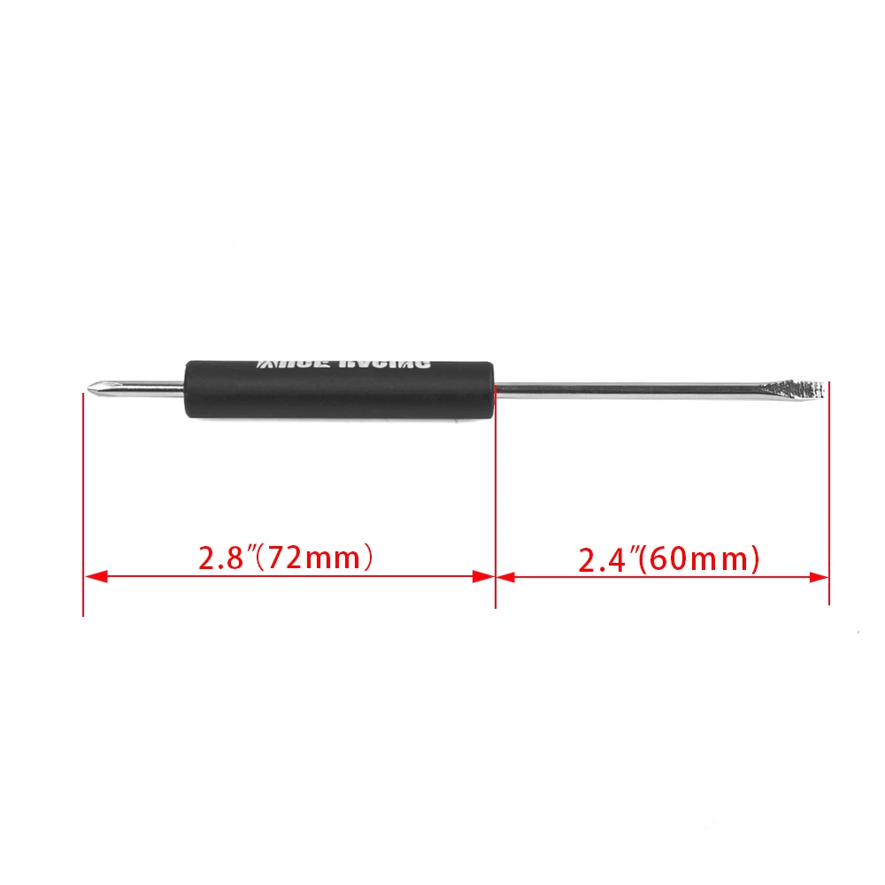 RASTP-Pocket Screwdriver Mini Screwdriver With Magnets On Both Ends For Machinists And Assemblers RS-QRF029 QRF030