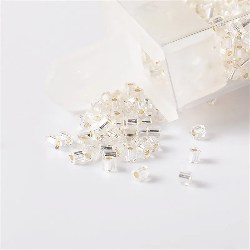 11/0 2,2mm Japan TOHO Perlen Hexagon 2-Cut Form 10g Glas Seed Bead Für Hand handemade Schmuck Machen – Detail 3