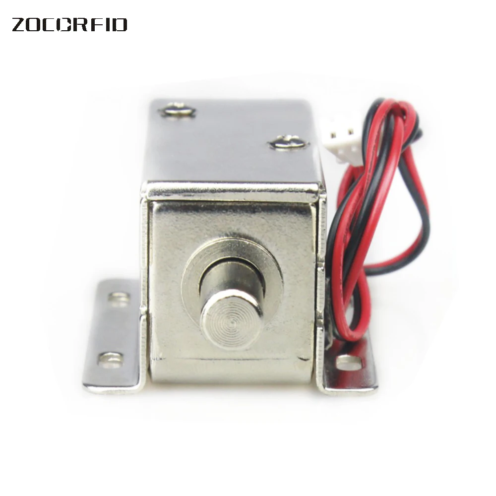 DC solenoid valve lockMini electric lock file cabinet lock storage cabinet lock electric bolt lock small drawer lock