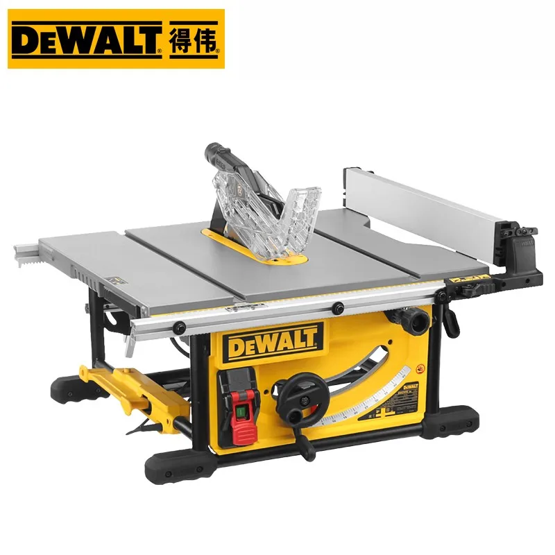 DEWALT Dust-Free Wood Cutting Machine Small Mechanical Desktop Portable Woodworking Sliding Table Saw DWE7492