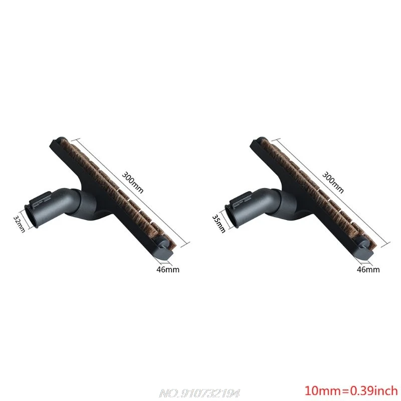 Cabeça de escova de poeira com fixação para aspirador de pó, substituição de piso 360, cabelo de cavalo n23 20, dropshipping