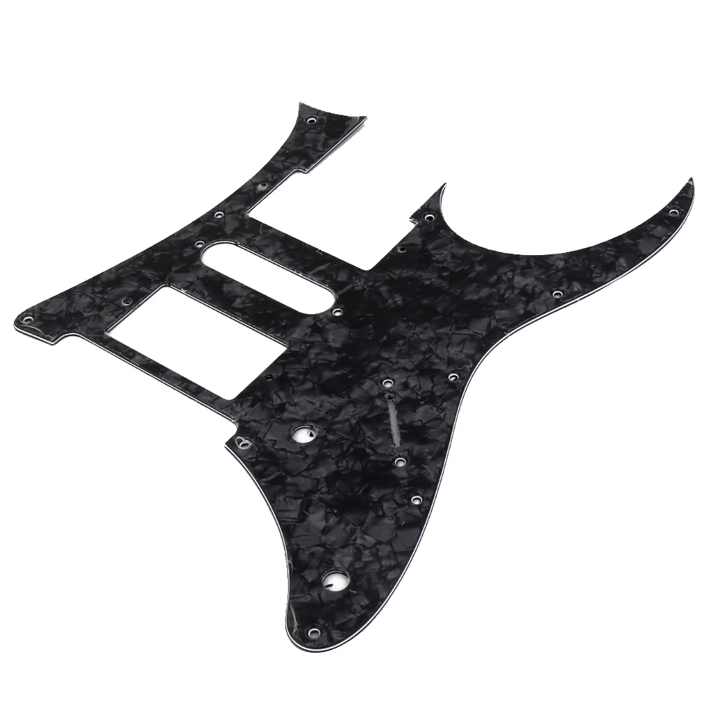 Black Pearl Guitar Pickguard For Ibanez RG550 or Jem RG Replacement 3 Ply