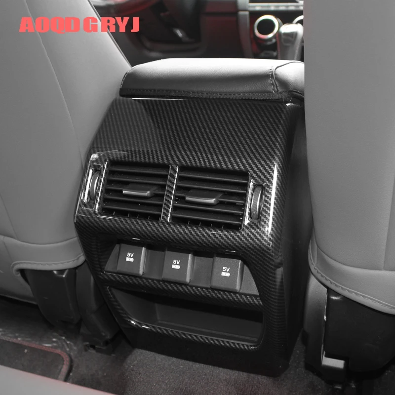 

Car Styling Accessories 1pcs for Jaguar E-PACE 2018-2020 ABS Armrest Box Rear Air Vent Outlet Molding Cover Trim