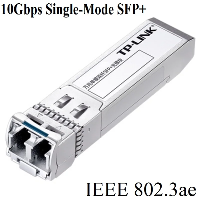 IEEE 802.3ae 10000Mbps 10Gbps Single-Mode SFP+ MSA Optical Module, 1310nm, 10km 3.3V SFP, SFP LC Connector 10Gigabit module card