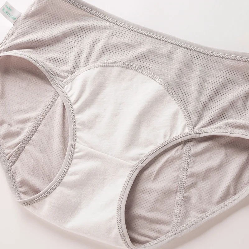 Leak Proof Menstrual Period Panties Women Underwear Physiological Pants Cotton Health Seamless Briefs High Waist Warm Female