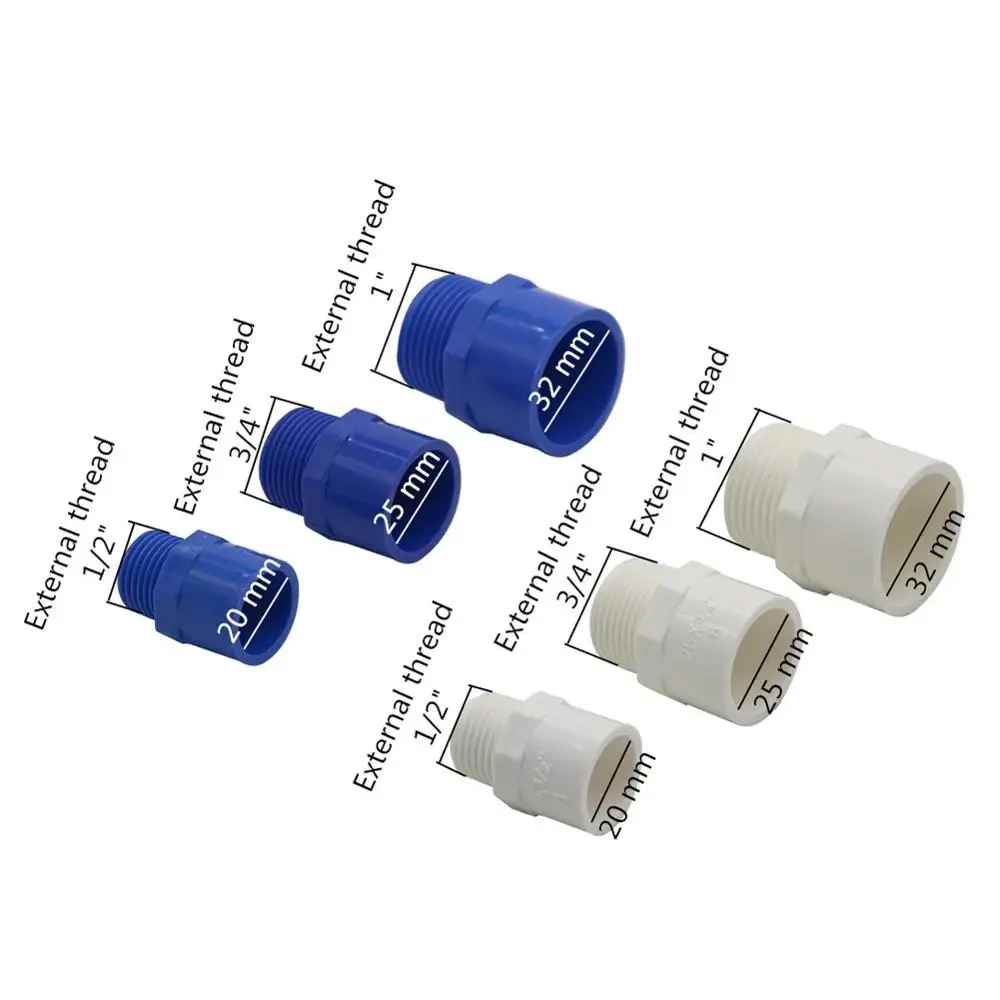 PVC Pipe Repair Adapter BSP 1/2\
