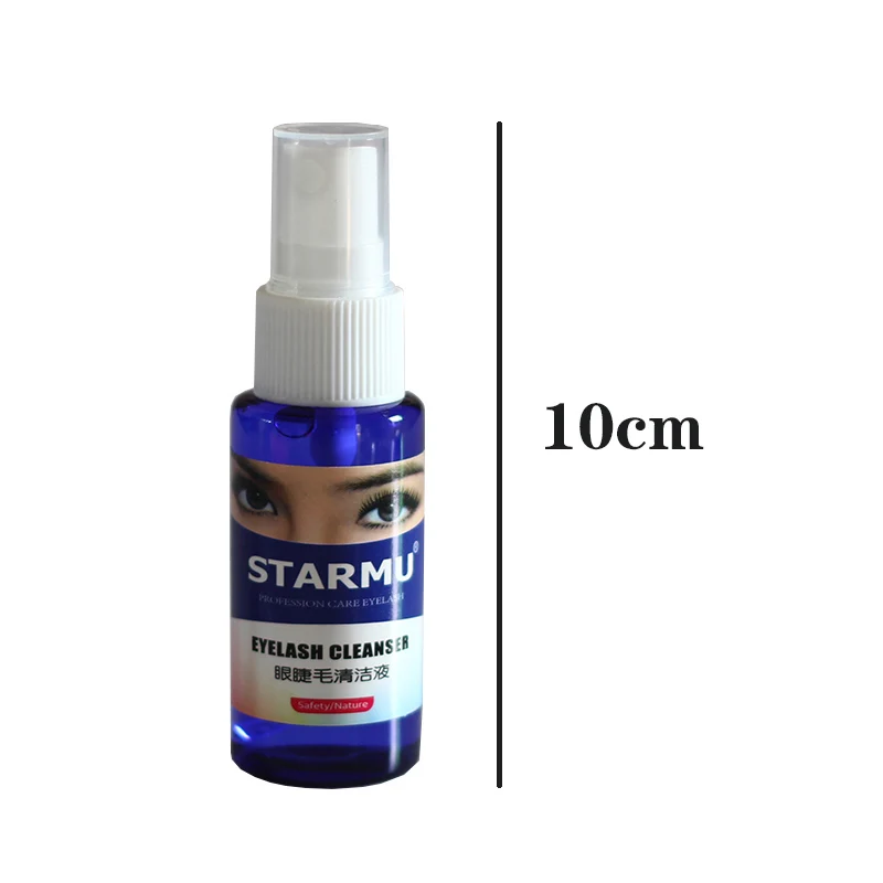 30ml/병 속눈썹 클리너 프라이머 속눈썹 연장 청소 액체 속눈썹 연장 속눈썹 클렌저 속눈썹 케어 메이크업 도구