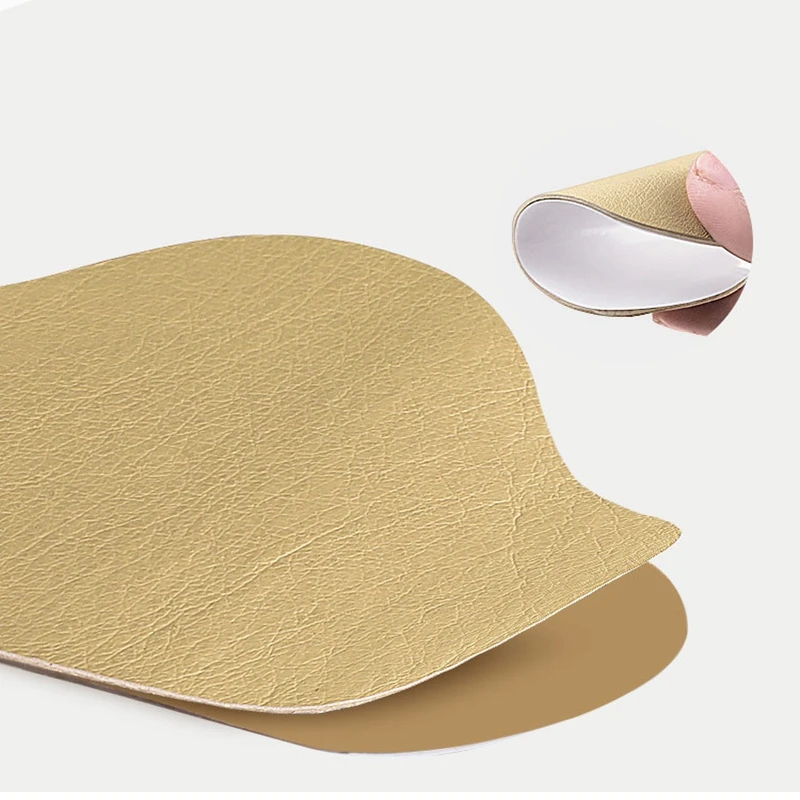 Schuhflicken, Obermaterial-Reparaturaufkleber, selbstklebende Schuhsohle, Fersenschutz, Reparatur für Löcher in der Ferse, gefüttert, abriebfest, Fußpflege-Werkzeug. – Detail 12