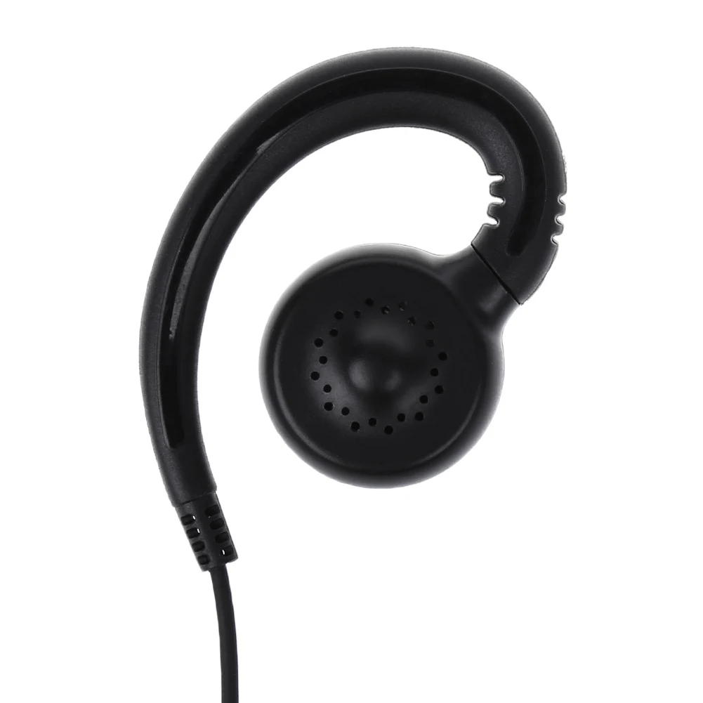 2-контактная гарнитура с поворотом на 180 ° и поворотным крючком для наушников PTT Mic для Motorola GP300