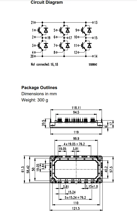 원래 BSM75GD120DN2 BSM100GD120DN2 6MBI100S-120 BSM75GD120DLC IGBT 모듈 1200V