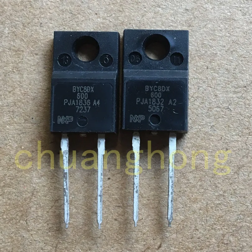 1Pcs/Lot BYC20DX600P BYC20DX-600P Original New Rectifier Diode TO-220F BYC20DX