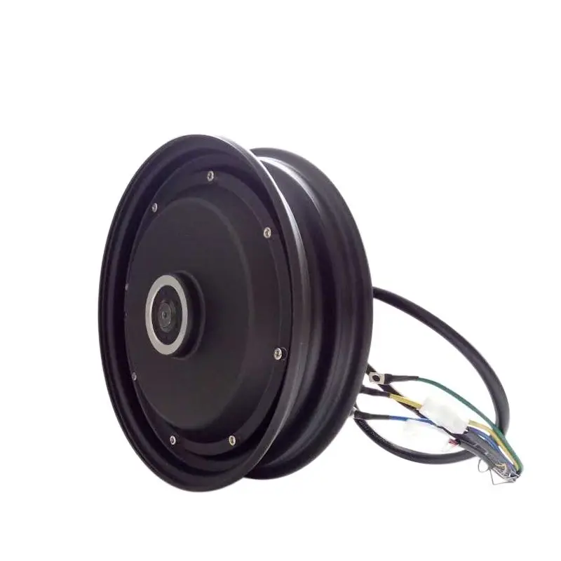 QS205 10inch 1500W Single Shaft In-Wheel Hub Motor For Electric Vehicle ATV