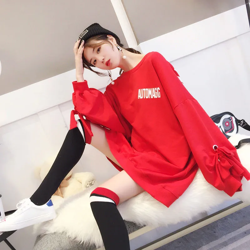 

Women's Autumn Hooded Sweatshirt Print Women Sweatshirt Long Sleeve Hoodies Hoodie Girls Fashion Women Casual Tops