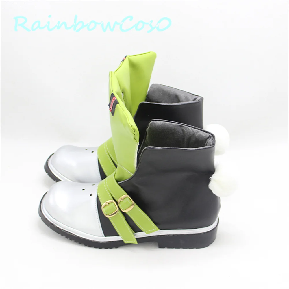 Arknights-zapatos de Cosplay leonsem, botas, juego de Anime, Halloween, RainbowCos0, W1579