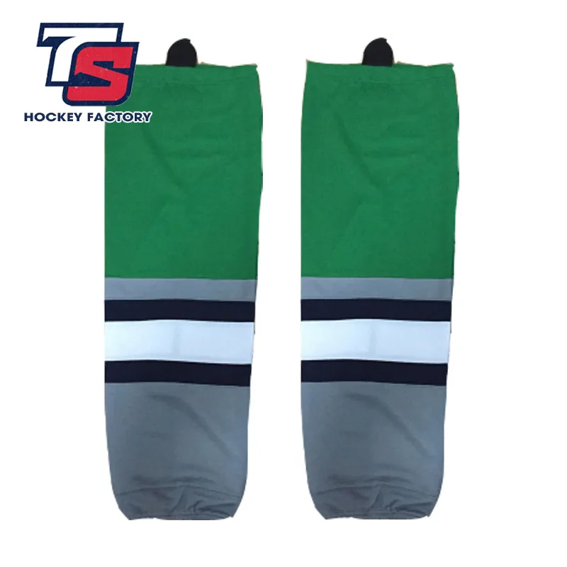 WHS100 Series high quality profession Dry Fit Ice Hockey Practice Socks/gaiter for Men & Boy-Senior & Junior-Adult & Youth