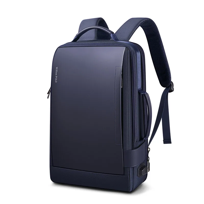 Mochila de negocios para hombre y mujer, bolso de gran capacidad con USB externo, ideal para regalo de lujo, 2020